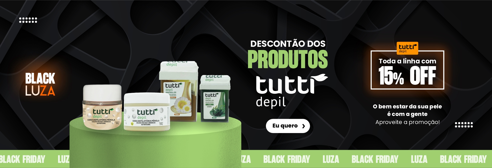 Black Friday (15% off - Tutti)