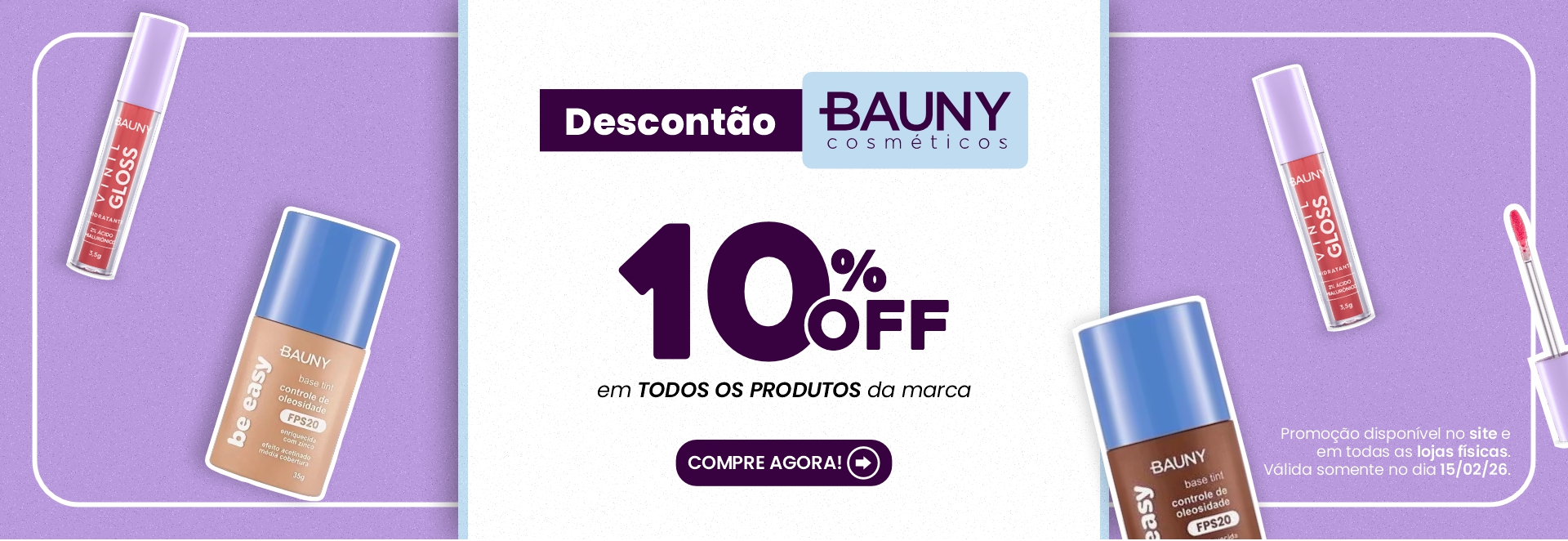 10% off Bauny