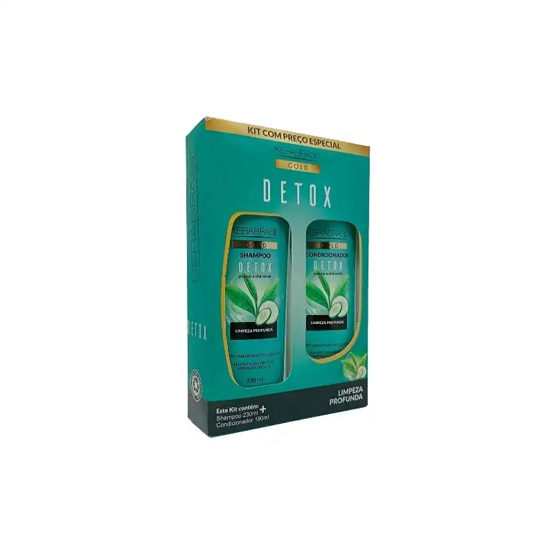 KeraBond Brazilian Detox 10本セット SHAMPOO+CONDICIONADOR DETOX KERABRASIL 420ML
