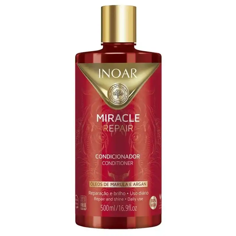 🟥 Condicionador Inoar Miracle Repair 500ml